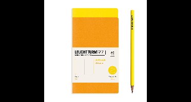 Leuchtturm1917 Double A6 Jottbook Blanco Lemon / Rising Sun (set van 2)
