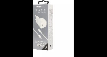 Musthavz Adapter Met Kabel - 20W - USB-C en Apple Lightning- Wit