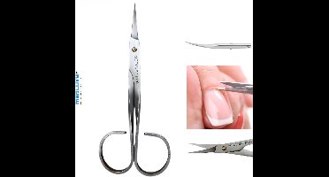 Medluxy - Nagelriemschaar - Gebogen - (huid- en vellenschaartje, nagelriemknipper)