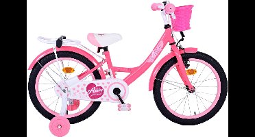 Volare Ashley Kinderfiets - Meisjes - 18 inch - Roze/Rood