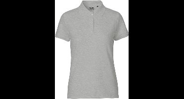 Neutral - Classic Dames Polo - Sport Grey - 100% Biologisch Katoen maat L
