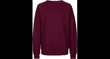 Neutral - Unisex Sweatshirt - Bordeaux - 100% Biologisch Katoen maat M