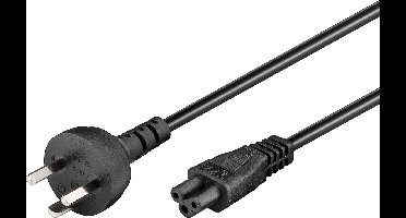 Microconnect PE120830 electriciteitssnoer Zwart 3 m Netstekker type K C5 stekker