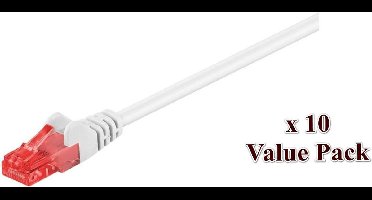 U/UTP CAT6 5M White 10 PACK