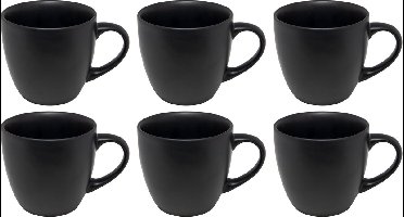 Studio Tavola Koffiekopjes Black Tie 200 ml - 6 stuks