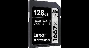 Lexar SDXC, 128 GB UHS-II Klasse 10