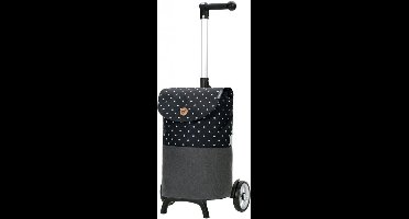 Andersen Unus Shopper Fun Dukko Boodschappentrolley black
