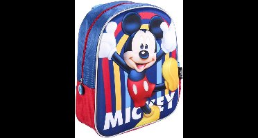 Schoolrugzak Mickey Mouse Donkerblauw (25 x 31 x 10 cm)