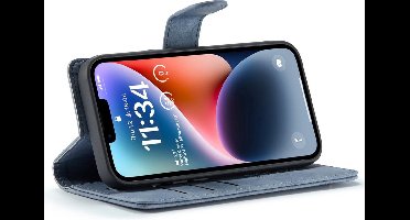 iPhone 11/XR Bookcase hoesje - CaseMe - Effen Grijs - Kunstleer