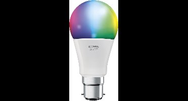 LEDVANCE Smart+ lamp met ZigBee technologie, 9W, A60, mat, lampvoet B22D, lichtkleur RGBW instelbaar, 806lm, verpakking van 1