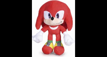 Knuckles – Sonic The Hedgehog Pluche Knuffel XL 65 cm {Sonic the Hedgehog 2 Grote XXL Plush Toy | Speelgoed knuffeldier voor kinderen jongens meisjes | Sonic De Egel | Silver, Knuckles, Shadow, Miles Tails Prower , Amy, Dr. Eggman}
