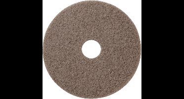 vloerpad beige 16 inch 40cm. - profi pad - per stuk