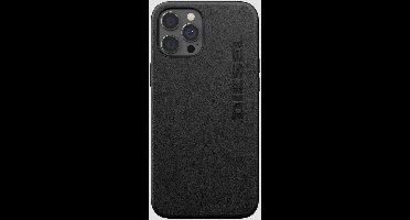 Diesel Moulded Back Case - Geschikt voor Apple iPhone 12 Pro Max (6.7") - Zwart
