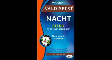 Valdispert Nacht Sterk - 2 x 40 tabletten - Voordeelverpakking