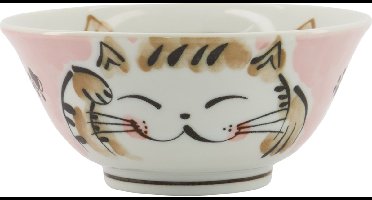 Tokyo Design Studio Kawaii Roze Kom Neko Kat