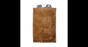 Wicotex - Badmat Taupe - Badmat - Antislip onderkant - Afmeting 60x90cm