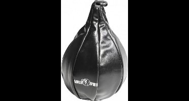 Gorilla Sports Boksbal - Bokszak - Kunstleder - Zwart