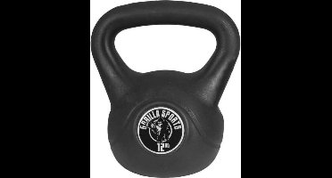 Gorilla Sports Kettlebell - Kunststof - 12 kg