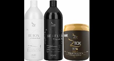 ZAP (All Time) Me Leva Braziliaans Keratine Behandeling kit Complete 3 in 1