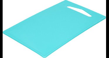 Plasticforte Keuken Snijplank - blauw - 36 x 24 cm - kunststof - voor groente, fruit, vlees en vis