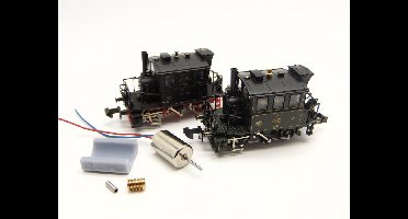 micromotor NM022G motor ombouwset voor Minitrix BR 98.3, PtL 2/2, KPEV T2, ÖBB 688, Glaskasten, u.a.