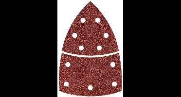 wolfcraft - Zelfhechtend schuurblad 2-delig voor hout/metaal - 1811000