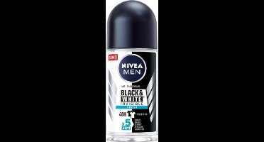 Nivea Men - Deodorant - Roller - Black & White Invisible Fresh - 50ml