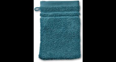 Washandje, 15 x 21 cm, Teal Blauw - Kela | Leonora