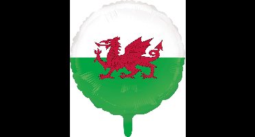 Wefiesta - Folieballon Wales (45 cm)