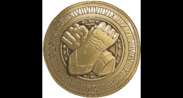 FaNaTtik Magic The Gathering Verzamelobject Replica Medallion Sigil of Valour Limited Edition Goudkleurig