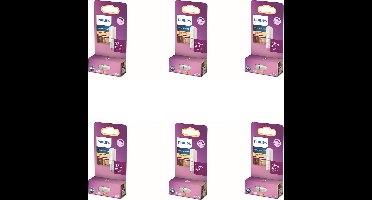 Philips Voordeelverpakking - G9 - LED Capsulelamp - 25W - Dimbaar - Warmwit Licht - Set van 6 Stuks