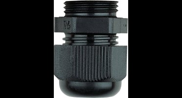 Wartel M16x1,5 BK kabelwartel voor kabelkast of DIY box