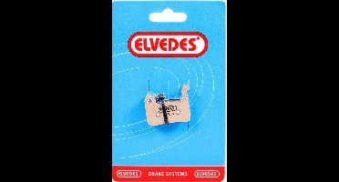 Elvedes Organische schijfremblokken per paar voor Shimano en TRP Dash fietsremmen