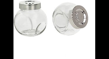 Metaltex Voorraadpot keuken glas Metaltex