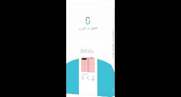 Just in Case hoesje geschikt voor Google Pixel 7a - Hoesje met Pasjeshouder - Luxe Book Case - Roze