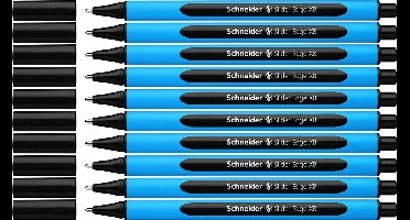 Schneider balpen - Slider Edge - XB - zwart - 10 stuks - S-152201-10