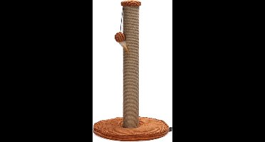 Designed by Lotte Ribbed - Krabpaal - Terracotta - 41x41x70 cm