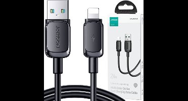 Lightning - USB 2.4A kabel 1,2m Joyroom S-AL012A14 - zwart
