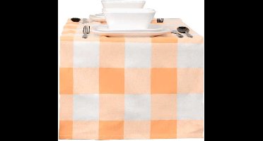 Unique Living - Tafelloper Kristi Apricot -45x150cm