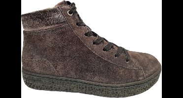 Hartjes Combi Mid H Sneaker Sneakers - Suède - Dames - Bruin - Maat 41,5
