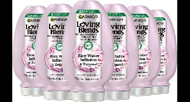 Garnier Loving Blends Rice Water Conditioner - 6x 250 ml