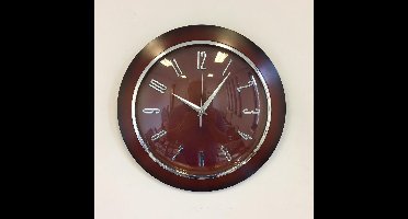 Wandklok Mahogany Modern Design