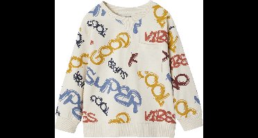Vertbaudet Jongensshirt in sweaterlook met print