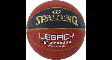 Spalding Legacy Tf1000 (Size 7) Basketbal Heren - Oranje / Marine | Maat: 7