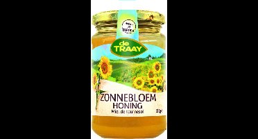 Traay Zonnebloem honing 350 Gram