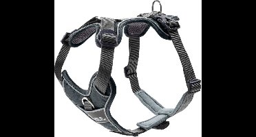 Hunter Harnas Divo Grijs&Grijs - Hondentuig - L-Xl 79-107 Cm