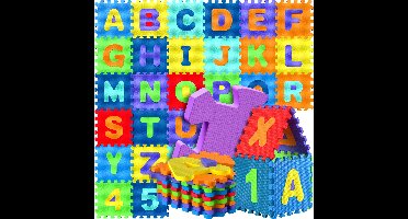 Spielwerk Puzzelmat - 86delig XXL 190x190 Kinderen Baby - Multicolor