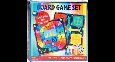 Wins Bordspel Set 2in1 Ganzenbord en Ludo