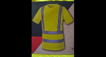 Parkside Reflecterend T-shirt - ISO Class 2 - Maat L 42/44 - 100% Polyester