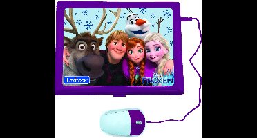 Frozen tweetalig pratende educatieve laptop met 170 activiteiten (85 in elke taal), groot scherm van 6,7 â€in het Engels en Duits
